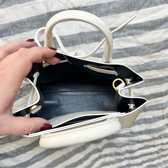 Mansur Gavriel Leather Mini Handle Bag - Picture 4 of 6